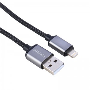 کابل آیفونی فست شارژ Earldom EC-200L 3A 2m
