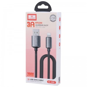 کابل آیفونی فست شارژ Earldom EC-200L 3A 2m