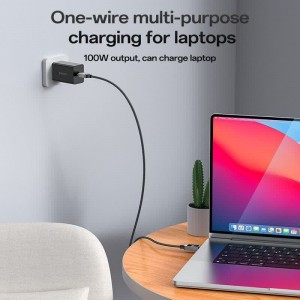 کابل تبدیل فست شارژ Yesido CA179 Type-C To Type-C 5A PD 100W 1.2m