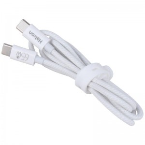کابل تبدیل فست شارژ Hatron HC605HB Type-C To Type-C 65W 1m