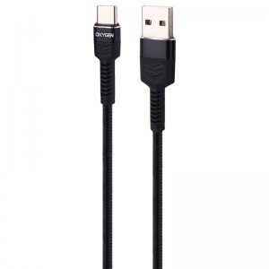 کابل تایپ سی فست شارژ Oxygen LX-10 5A 1m