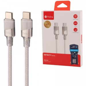 کابل تبدیل فست شارژ ProOne Infinity PCC131 Type-C To Type-C PD 60W 1m