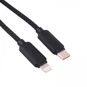 کابل تبدیل فست شارژ Earldom EC-194C-L Type-C To Lightning PD 30W 3m