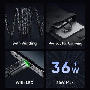 کابل تبدیل فست شارژ Mcdodo CA-201 Type-C to Lightning 3A PD 36W 1.2m