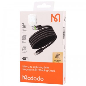 کابل تبدیل فست شارژ Mcdodo CA-201 Type-C to Lightning 3A PD 36W 1.2m