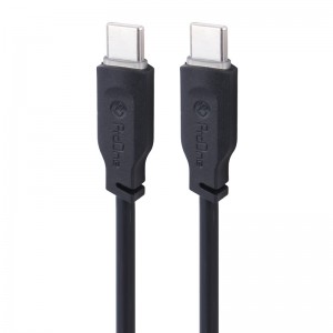 کابل دو سر تایپ سی فست شارژ 60 وات پرووان PCC141 طول 1.2 متر