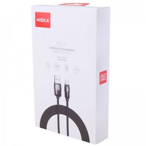 کابل تایپ سی فست شارژ 66 وات هیسکا Jelly LX-901AC طول 1 متر