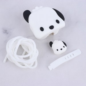 ست محافظ کابل و کلگی شارژر آیفون طرح سگ کد 3