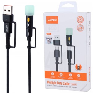 کابل تبدیل فست شارژ Ldnio LC17 65W 1.2m