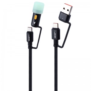 کابل تبدیل فست شارژ Ldnio LC17 65W 1.2m