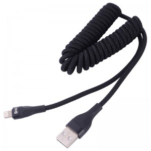 کابل آیفونی فست شارژ Biva C-25L 12W 1.8m