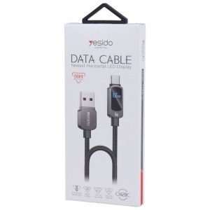 کابل تایپ سی فست شارژ Yesido CA128C 66W 1.2m