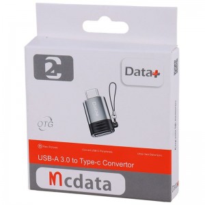 تبدیل USB OTG به تایپ سی دیتا پلاس Mcdata C2