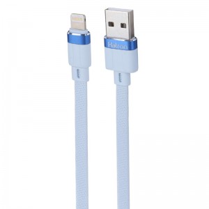 کابل آیفونی فست شارژ Hatron HC155i 2.4A 1m