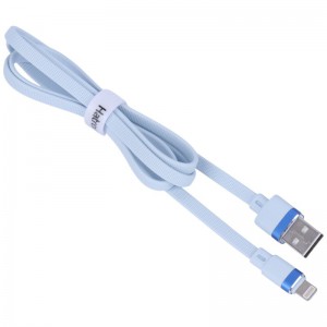 کابل آیفونی فست شارژ Hatron HC155i 2.4A 1m