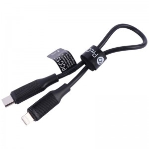 کابل تبدیل کوتاه فست شارژ ProOne PCC137 Type-C To Lightning 27W 25cm