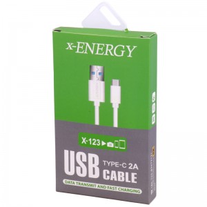 کابل تایپ سی فست شارژ X-Energy X-123 2A 2m