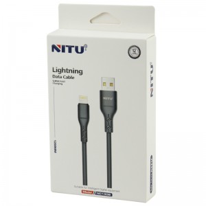 کابل آیفونی فست شارژ Nitu NC130 2.4A 1.2m