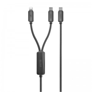 کابل 2 سر فست شارژ Earldom EC-IC01 PD QC 1.2m