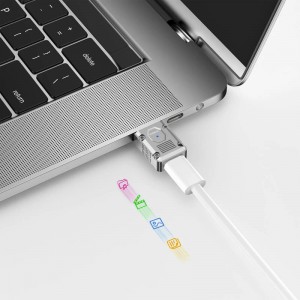 تبدیل OTG تایپ سی به USB3.1 هیسکا H9