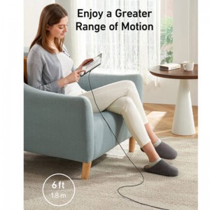 کابل تایپ سی به لایتنینگ فست شارژ 18 وات انکر A8833 طول 1.8 متر