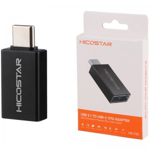 تبدیل USB3.1 OTG به تایپ سی هایکو استار HS-T25