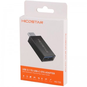 تبدیل USB3.1 OTG به تایپ سی هایکو استار HS-T25