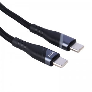 کابل تبدیل فست شارژ Nitu NC340 Type-C to Type-C 1m