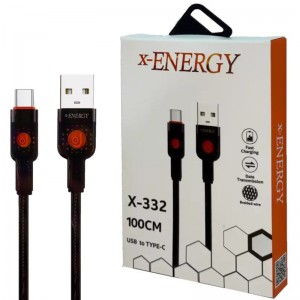 کابل تایپ سی فست شارژ X-Energy X-332 1m