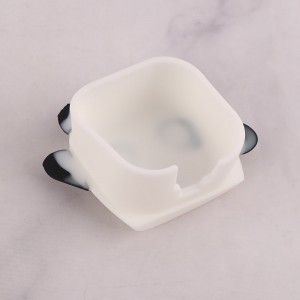 ست محافظ کابل و کلگی شارژر سیلیکونی آیفون طرح پاندا
