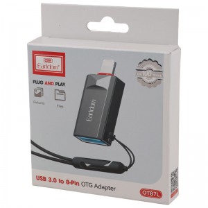 تبدیل USB3.0 OTG به لایتنینگ ارلدام ET-OT87L