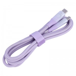 کابل تبدیل فست شارژ Usams US-SJ640 Type-C To Type-C PD 100W 1.2m