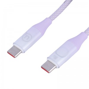 کابل تبدیل فست شارژ Usams US-SJ640 Type-C To Type-C PD 100W 1.2m