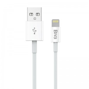 کابل آیفونی فست شارژ Biva C-11L 3A 1.5m