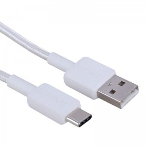 کابل تایپ سی فست شارژ 15 وات انکر 322 A81H6 طول 1.8 متر