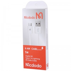 کابل تایپ سی فست شارژ 6 آمپر Mcdodo Highcopy طول 1 متر