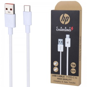 کابل تایپ سی فست شارژ HP Highcopy طول 1 متر