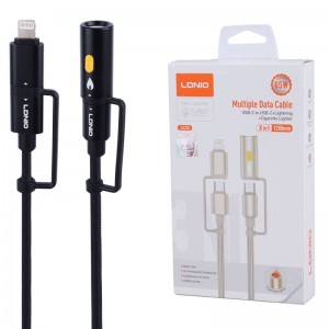 کابل تبدیل فست شارژ Ldnio LC20 65W 1.2m