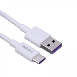کابل تایپ سی فست شارژ Hatron HC301H 5A 1m