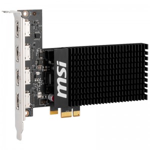 کارت گرافیک MSI GT 710 2GD3H 4HDMI 2GB DDR3 64Bit