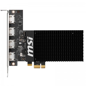 کارت گرافیک MSI GT 710 2GD3H 4HDMI 2GB DDR3 64Bit