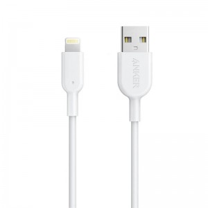 کابل لایتنینگ فست شارژ انکر PowerLine II A8432 طول 0.9 متر