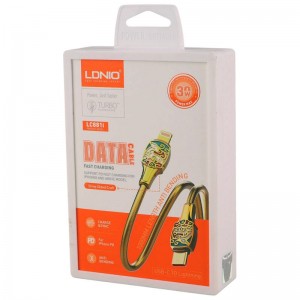 کابل تبدیل فست شارژ Ldnio LC881i Type-C To Lighting PD 30W 1m