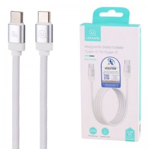 کابل تبدیل Usams SJ704 Type-C To Type-C 60W 1m