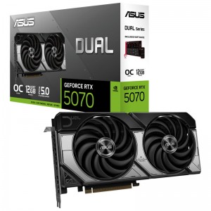 کارت گرافیک ASUS Dual GeForce RTX 5070 OC Edition 12GB GDDR7 192Bit