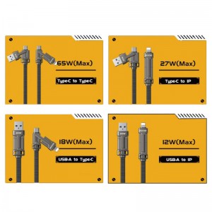 کابل تبدیل فست شارژ Biva C-23 60W 1.5m