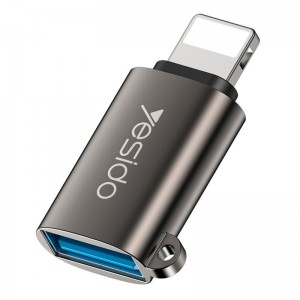 تبدیل USB3.0 OTG به لایتنینگ یسیدو GS14