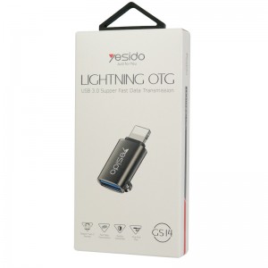 تبدیل USB3.0 OTG به لایتنینگ یسیدو GS14