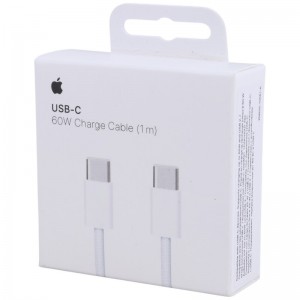 کابل دو سر تایپ سی 60 وات اپل A2795 MQKJ3ZM/A طول 1 متر