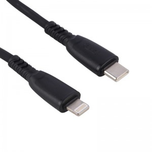کابل کوتاه تایپ سی به لایتنینگ فست شارژ 27 وات ایکس او XO-NB-Q248A طول 25 سانتی متر